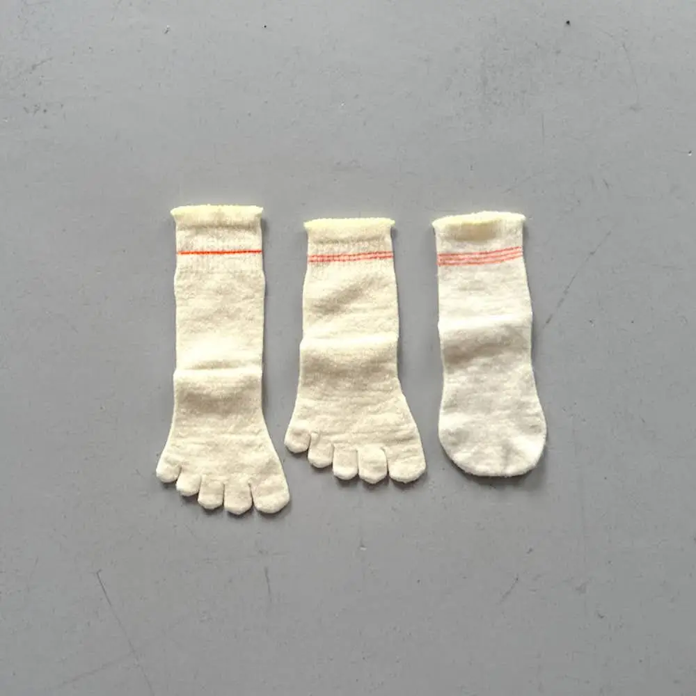 tsunugu by wanowa 冷えとり靴下　3枚組　シルクウール２層　【おうち/お出かけ】基本のくつ下セット/シルク・ウール2層×3枚組